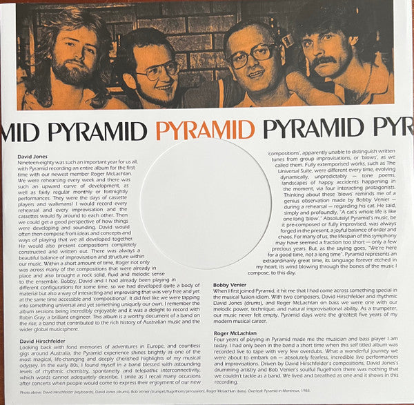 Pyramid (14) : Pyramid (LP, Album, RE)