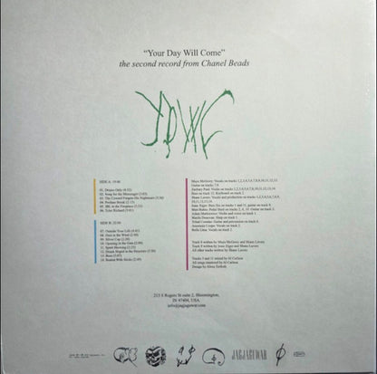 Chanel Beads : Your Day Will Come (LP, Album)