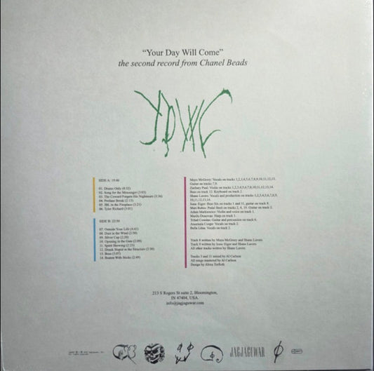 Chanel Beads : Your Day Will Come (LP, Album)