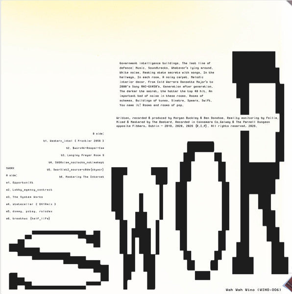 Morgan Buckley & Ben Donohoe : Sworx (LP, Album)