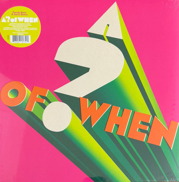 Panda Bear & Sonic Boom (2) : A ? of WHEN (LP, Album)