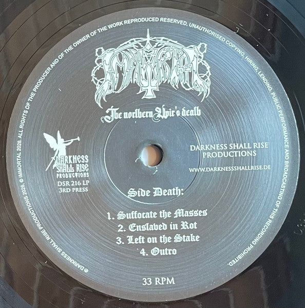 Immortal : The Northern Upir’s Death (LP, Comp, Ltd, RM)