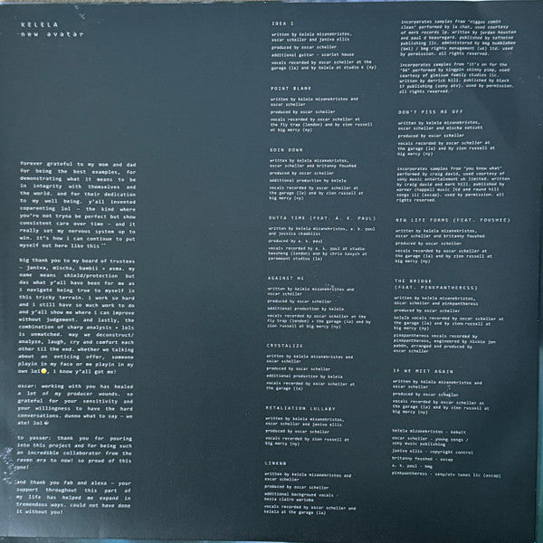Kelela : New Avatar (LP, Album, Pur)