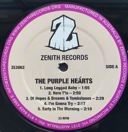 The Purple Hearts : The Purple Hearts (LP, Comp)
