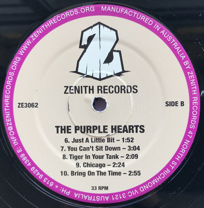 The Purple Hearts : The Purple Hearts (LP, Comp)