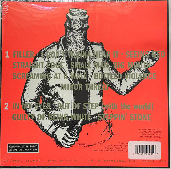 Minor Threat : Minor Threat (LP, Comp, RP, Ora)