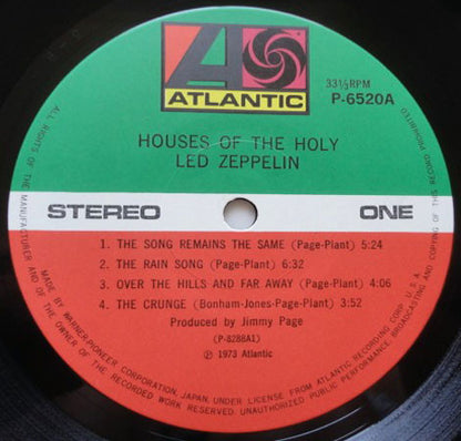 Led Zeppelin : Houses Of The Holy (LP, Album, Ltd, RE, Gat)