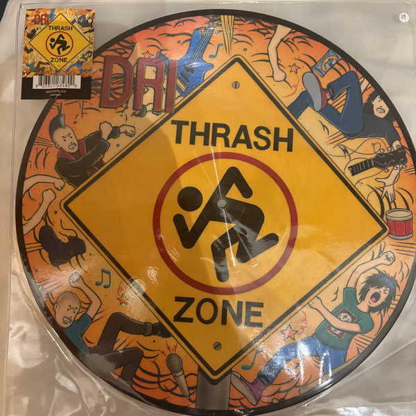 Dirty Rotten Imbeciles : Thrash Zone (LP, Album, Ltd, Pic, RE)