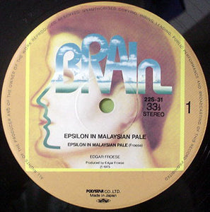 Edgar Froese : Ypsilon In Malaysian Pale (LP, Album)