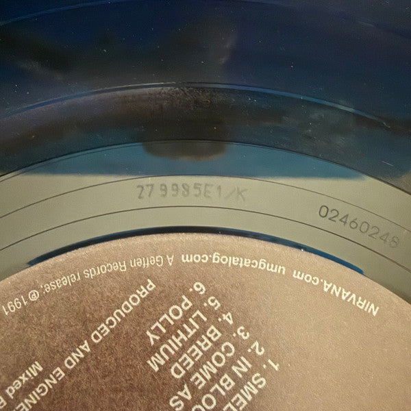 Nirvana : Nevermind (LP, Album, RE)