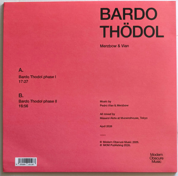 Merzbow  &  Pedro Vian : Bardo Thödol (LP, Ltd)
