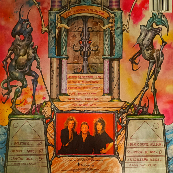 Candlemass : Epicus Doomicus Metallicus (LP, Album, Ltd, RE, RM, Cle)