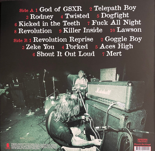 Zeke : Kicked In The Teeth (LP, Album, Ltd, Num, RE, Cle)