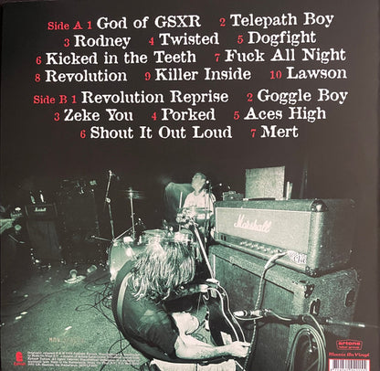 Zeke : Kicked In The Teeth (LP, Album, Ltd, Num, RE, Cle)