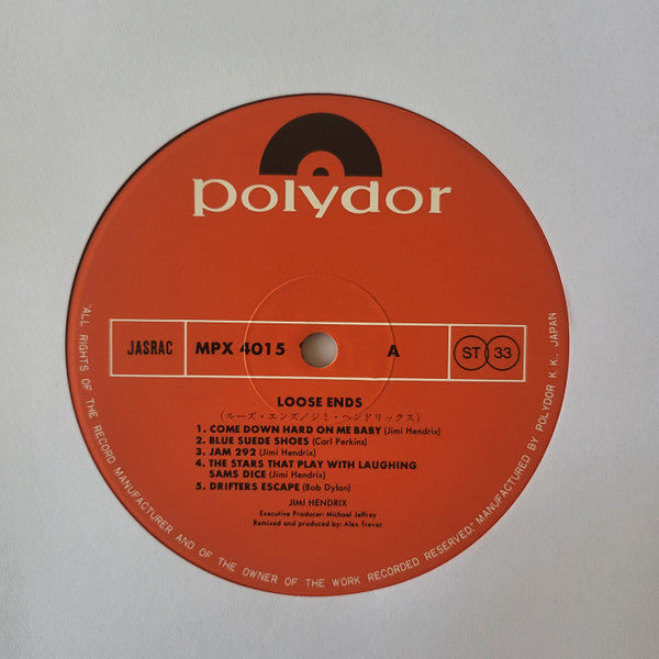 Jimi Hendrix : Loose Ends... (LP, Album, RE)
