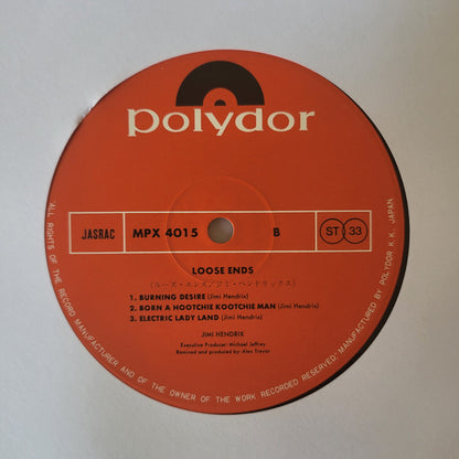 Jimi Hendrix : Loose Ends... (LP, Album, RE)
