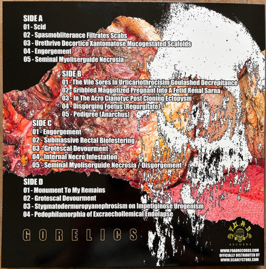 Disgorge (2) : Gorelics (2xLP, Comp, RE, RM, Gol)