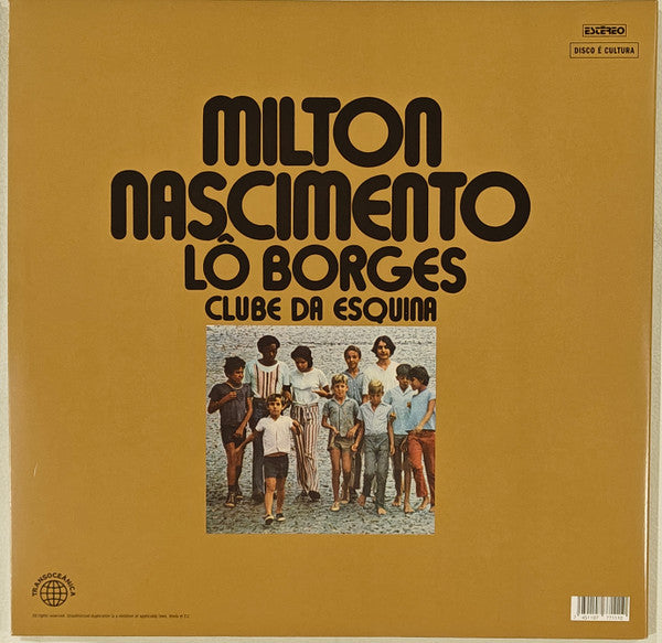 Milton Nascimento & Lô Borges* : Clube Da Esquina (2xLP, Album, RE, Unofficial, 180)