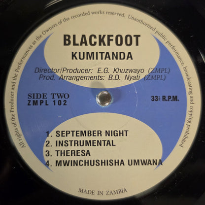 The Blackfoot* : Kumitanda (LP, Album)