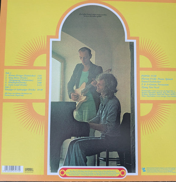 Popol Vuh : Einsjäger & Siebenjäger (LP, Album, RE)