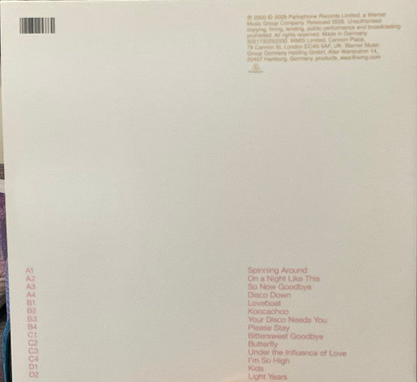 Kylie* : Light Years (2xLP, Album, RE)