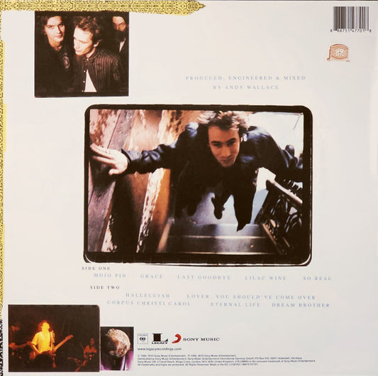 Jeff Buckley : Grace (LP, Album, RE, 140)