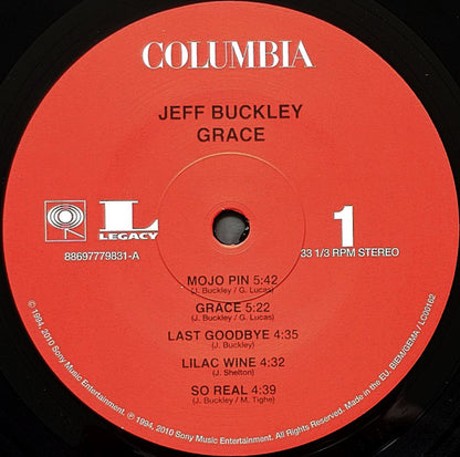 Jeff Buckley : Grace (LP, Album, RE, 140)