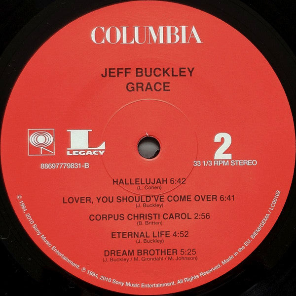 Jeff Buckley : Grace (LP, Album, RE, 140)