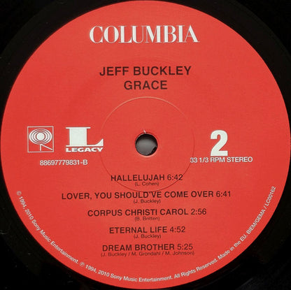 Jeff Buckley : Grace (LP, Album, RE, 140)