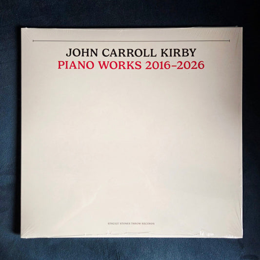 John Carroll Kirby : Piano Works 2016-2026 (LP, Album)