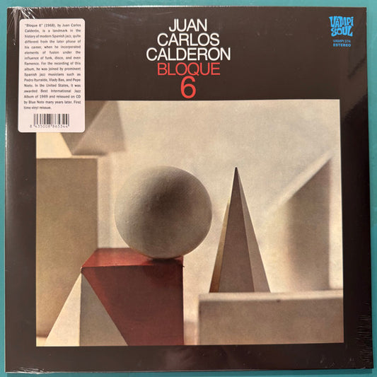 Juan Carlos Calderón : Bloque 6 (LP, Album, RE)