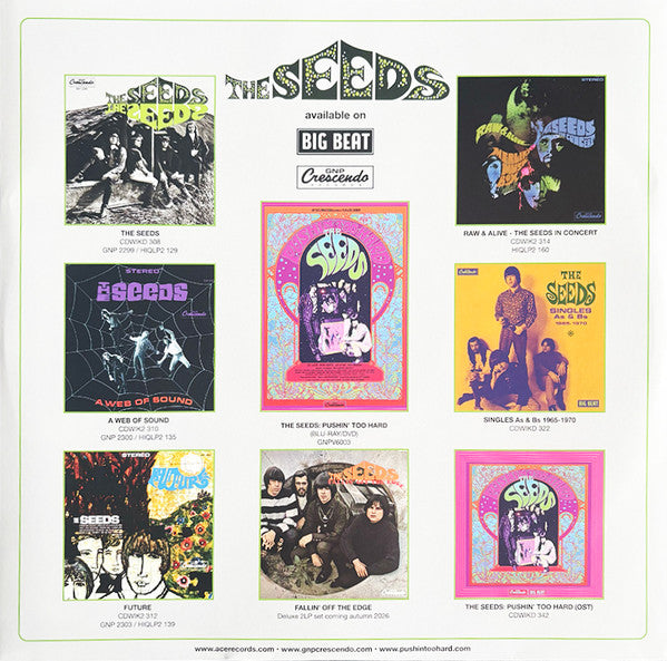 The Seeds : The Seeds (LP, Mono, RE)