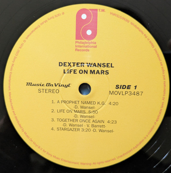 Dexter Wansel : Life On Mars (LP, Album, RE, 180)