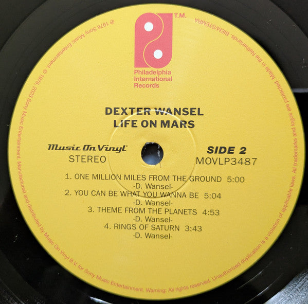 Dexter Wansel : Life On Mars (LP, Album, RE, 180)
