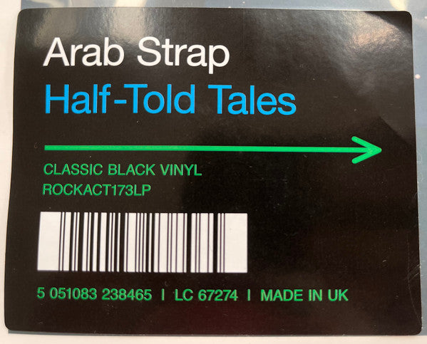 Arab Strap : Half-Told Tales (2xLP)