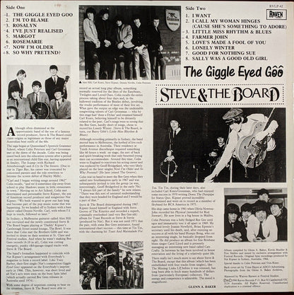 Steve & The Board* : The Giggle Eyed Goo (LP, Album, RE)