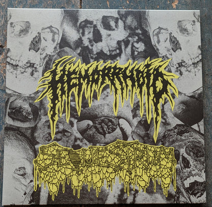 Hemorrhoid (2) / Sequestrum : Split (7", EP, Bla)