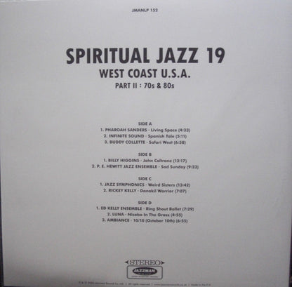 Various : Spiritual Jazz 19 – West Coast U.S.A. Part II : 70s & 80s (2xLP, Comp, 180)