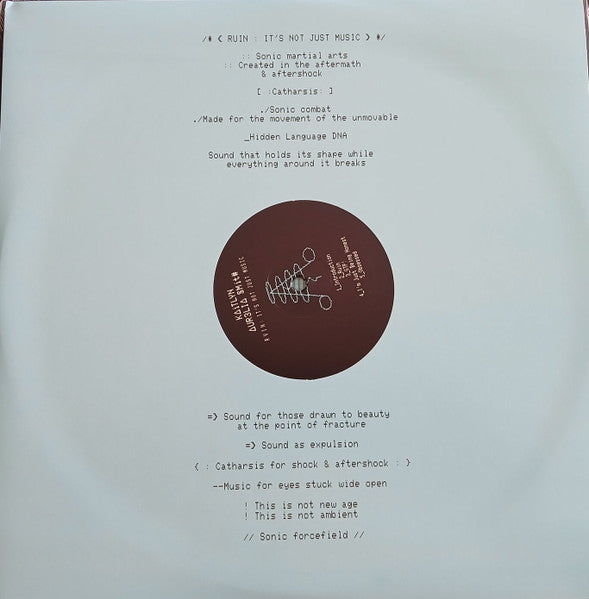 Kaitlyn Aurelia Smith : Ruin: It’s Not Just Music (LP, Album)