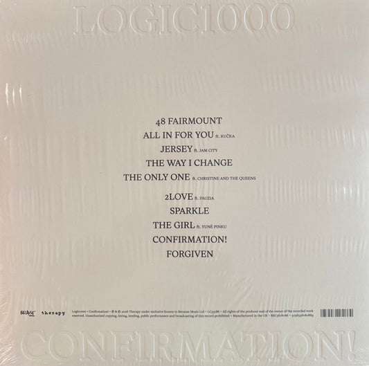 LOGIC1000 : Confirmation! (LP, Album)