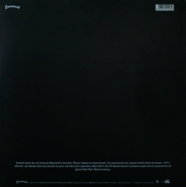 Motörhead : England (LP, Album, Gre + LP, Album, Blu + LP, Album, Gol +)