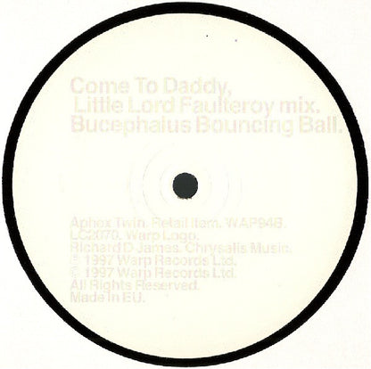 Aphex Twin : Come To Daddy (12", Single, RP)