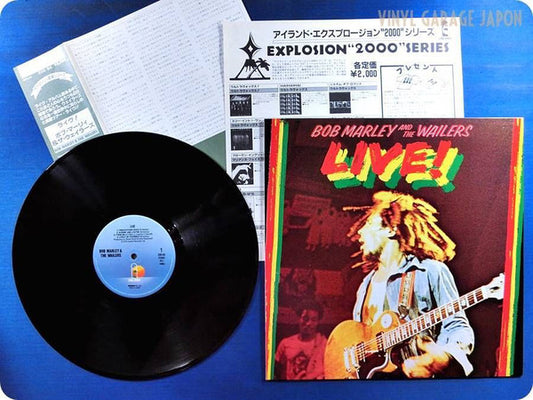 Bob Marley And The Wailers* : Live! (LP, Album, RE)