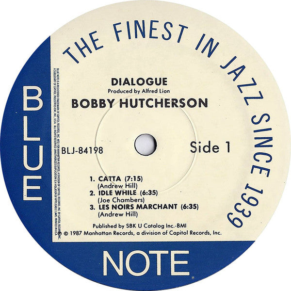 Bobby Hutcherson : Dialogue (LP, Album, RE, DMM)