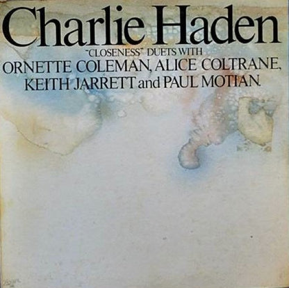 Charlie Haden : Closeness (LP, Album)