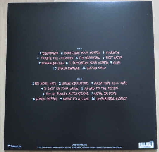 Autopsy (2) : Shitfun (LP, Album, RE, RM)