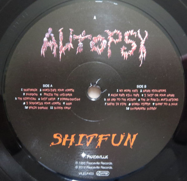 Autopsy (2) : Shitfun (LP, Album, RE, RM)