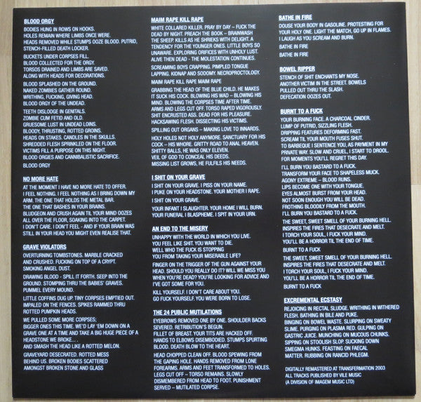 Autopsy (2) : Shitfun (LP, Album, RE, RM)