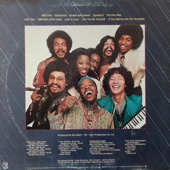 Roy Ayers Presents Ubiquity (4) : Starbooty (LP, Album)