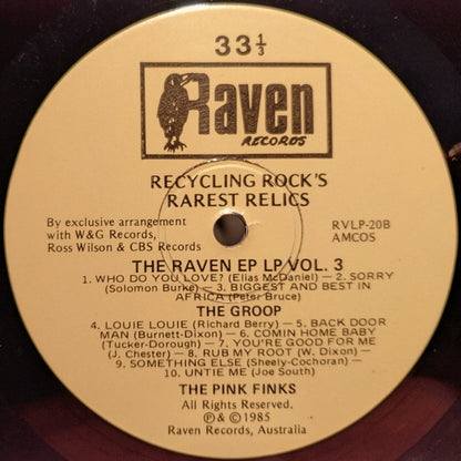 Various : The Raven EP LP Vol.3 (LP, Comp)
